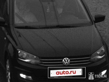 Volkswagen, Polo, 1600, 110, бензин, седан, автомат, передний привод, среднее состояние, левый, черный, 1 189 000 ₽