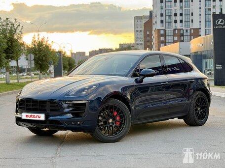 Porsche, Macan, 3000, 360, бензин, внедорожник, робот, полный привод, среднее состояние, левый, синий, 2 499 000 ₽